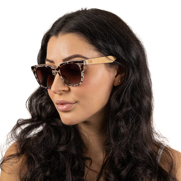 ~ SOEK Sunglasses Lila Grace - Ivory Tortoise