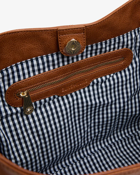 ~ ELMS+KING Arcadia Tote - Tan Pebble