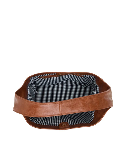 ~ ELMS+KING Arcadia Tote - Tan Pebble