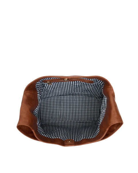 ~ ELMS+KING Arcadia Tote - Tan Pebble