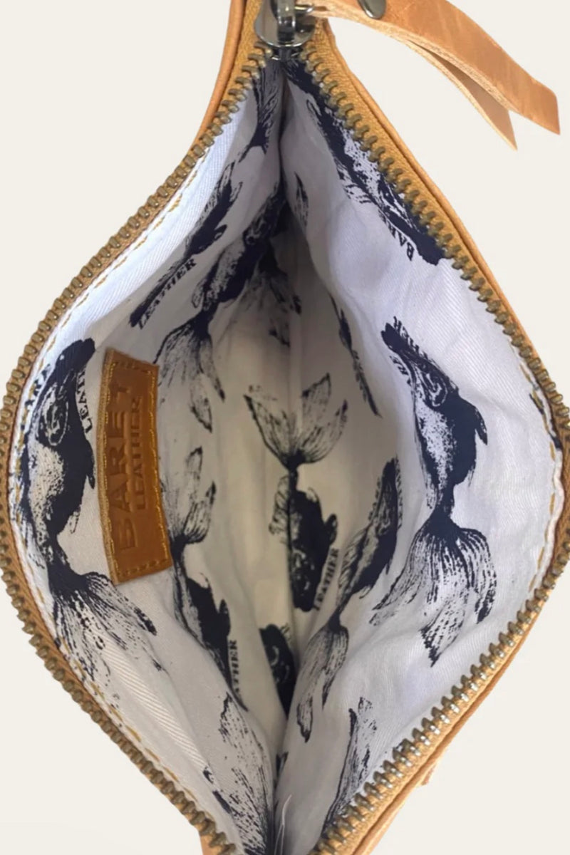  BARE Coco Clutch Almond Estrogen by the river