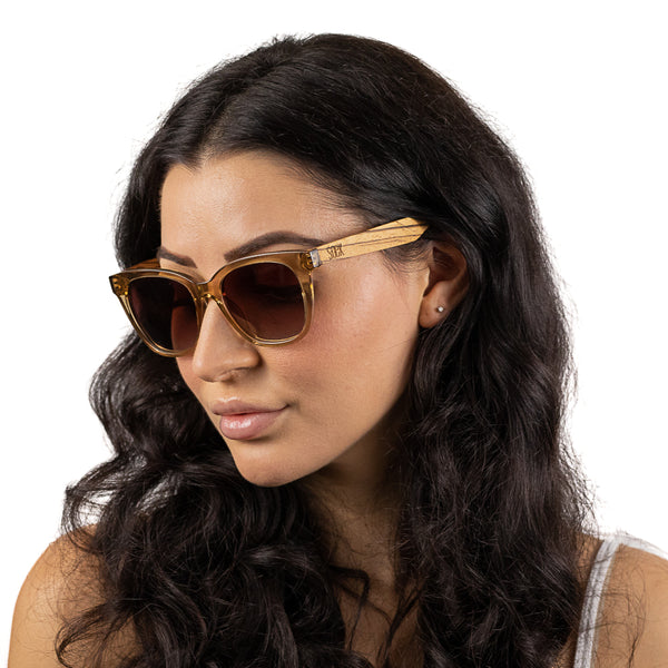 ~ SOEK Sunglasses Lila Grace - Champagne