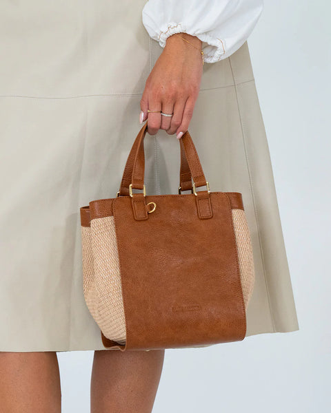 ~ ELMS+KING Carnegie Tote - Natural/Tan