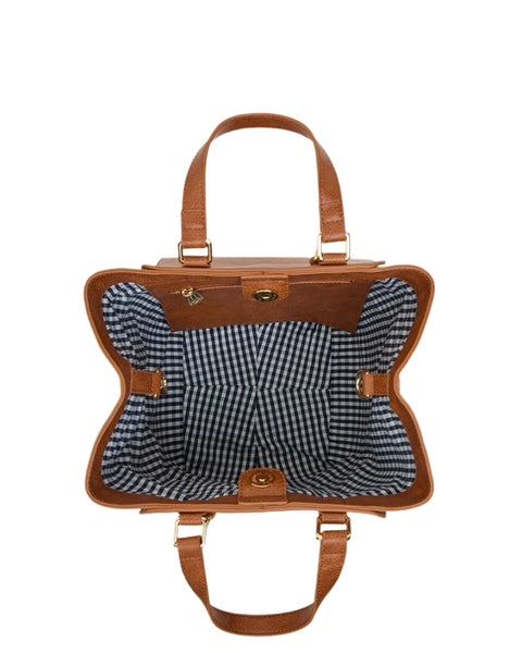 ~ ELMS+KING Carnegie Tote - Natural/Tan