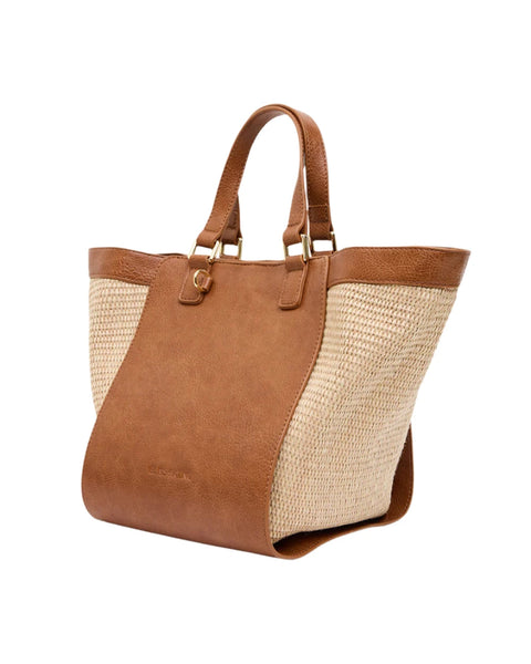~ ELMS+KING Carnegie Tote - Natural/Tan