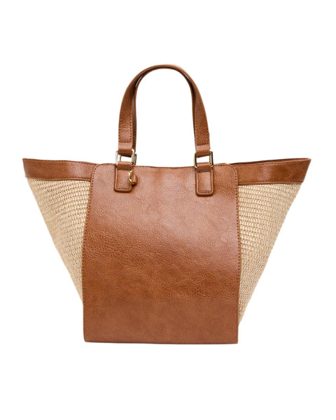 ~ ELMS+KING Carnegie Tote - Natural/Tan