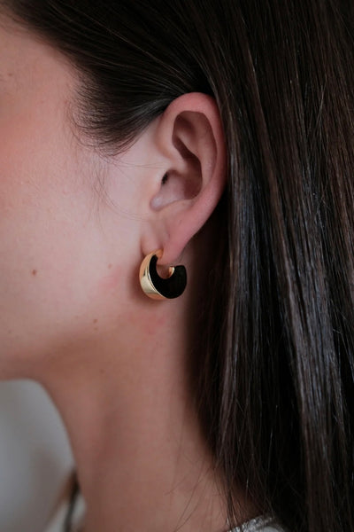 ~ Zafino Harper Hoop Earring - Gold