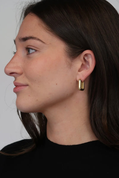 ~ Zafino Eden Hoop Earring - Gold