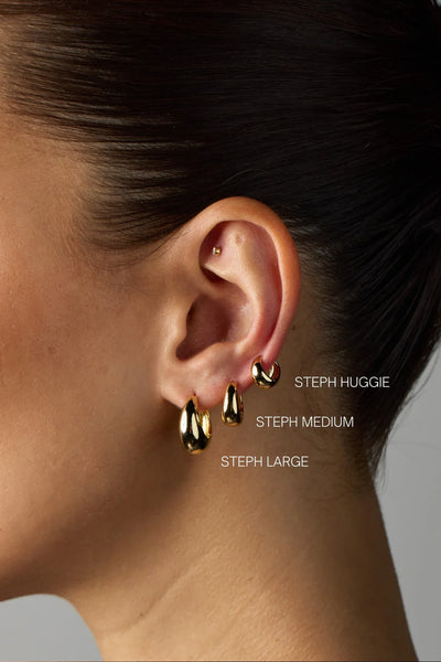 ~ Zafino Steph Earring Large - Gold