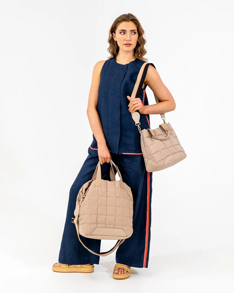 ~ ELMS+KING Santa Monica Tote Mini - Taupe