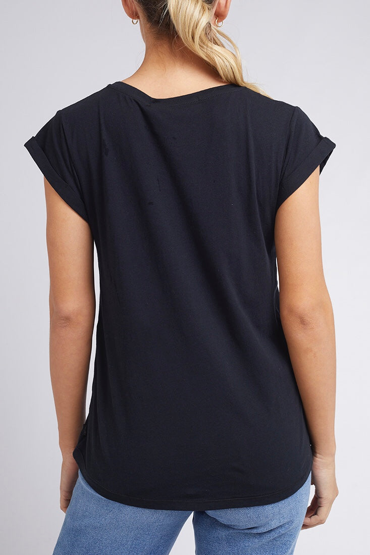 Lucy Tee Black Estrogen by the river