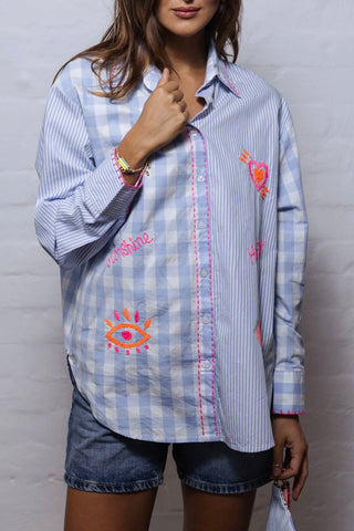 Ciao Bella Shirt - Blue