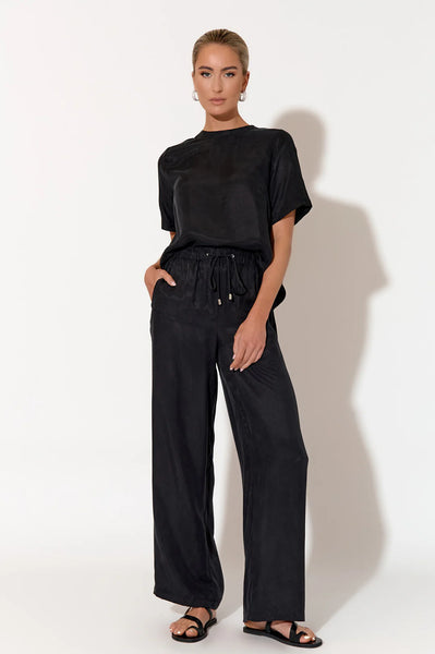 Kelly Cupro Pant - Black