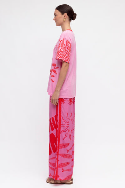 On The Coast Tee - Pink