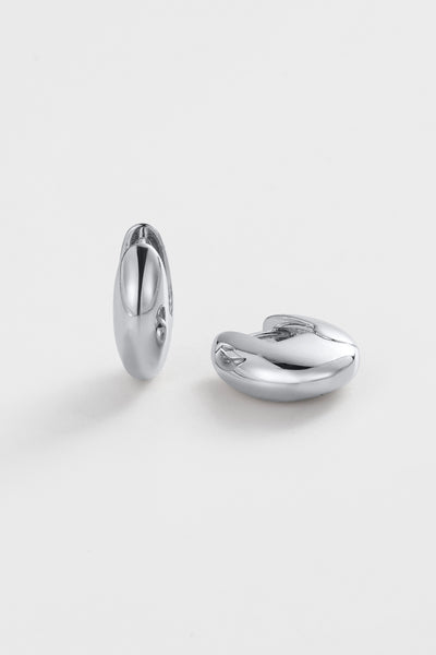 ~ Zafino Carrie Hoop - Silver