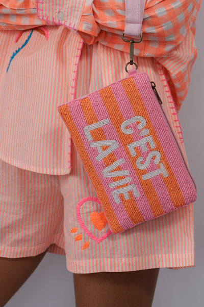 ~ Zoda Beaded Clutch - C'est La Vie
