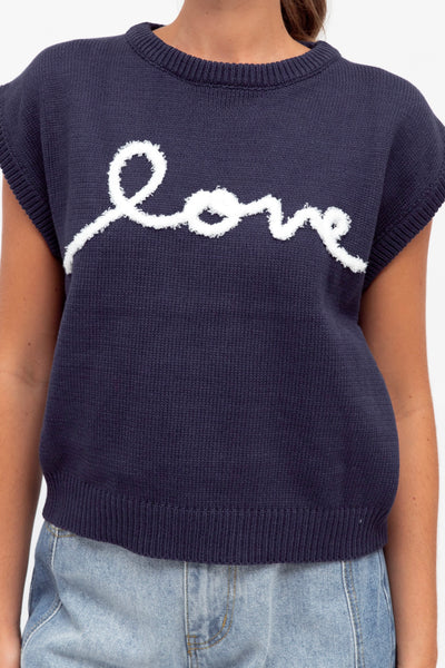 Ayana Love Knit - Navy