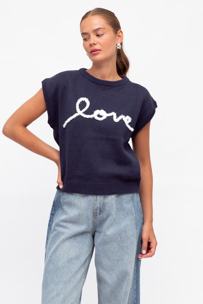 Ayana Love Knit - Navy