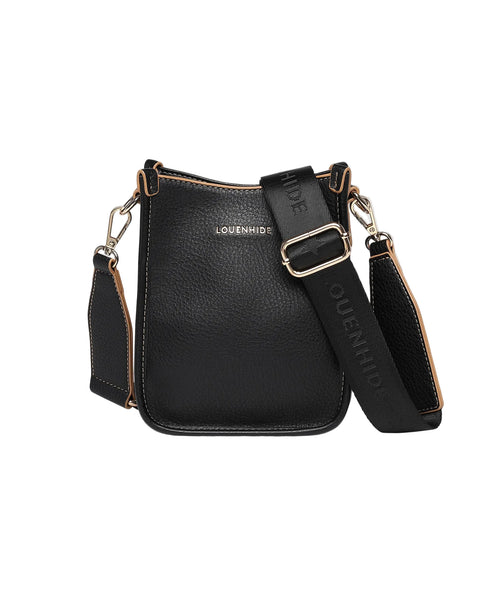 ~ LOUENHIDE Parker Phone Crossbody Bag - Black