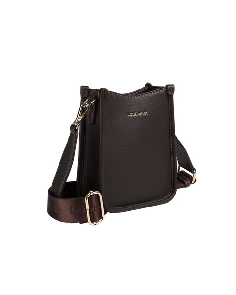 ~ LOUENHIDE Parker Phone Crossbody Bag - Chocolate