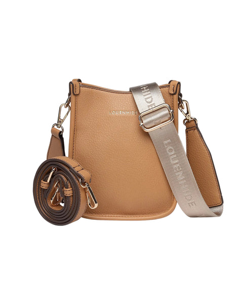 ~ LOUENHIDE Parker Phone Crossbody Bag - Camel
