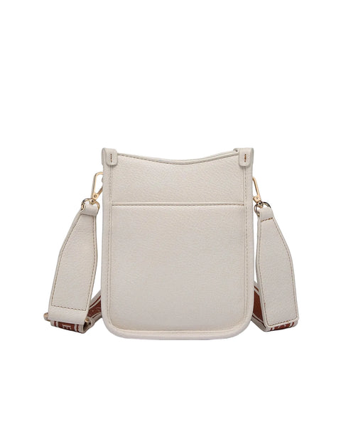 ~ LOUENHIDE Parker Logo Phone Bag - Vanilla