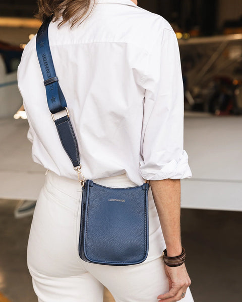 ~ LOUENHIDE Parker Phone Crossbody Bag - Navy