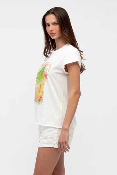 Ipanema Graphic Tee - White