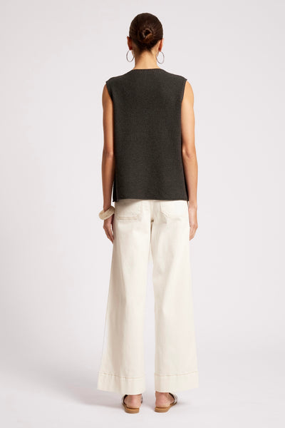 Maris Knit Vest - Black