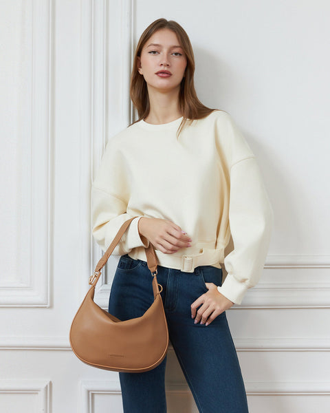 ~ LOUENHIDE Georgina Shoulder Bag - Honey