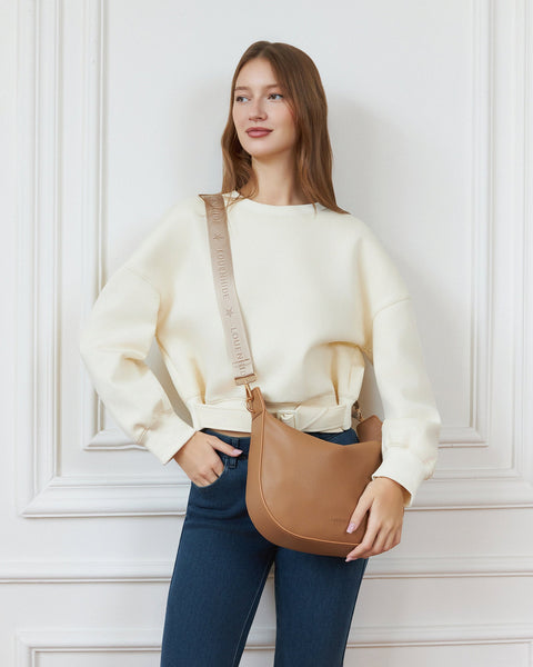 ~ LOUENHIDE Georgina Shoulder Bag - Honey
