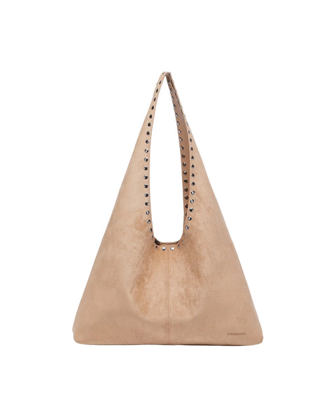 ~ LOUENHIDE Hailey Suedette Shoulder Bag - Blonde