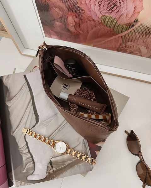 ~ LOUENHIDE The Everyday Pouch - Chocolate