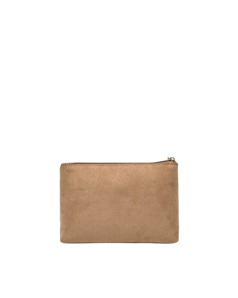 ~ LOUENHIDE The Everyday Suedette Pouch - Honey