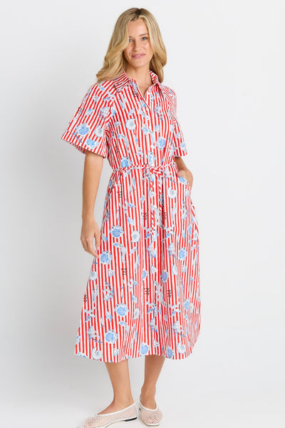 Amalfi Dress - Amalfi Print