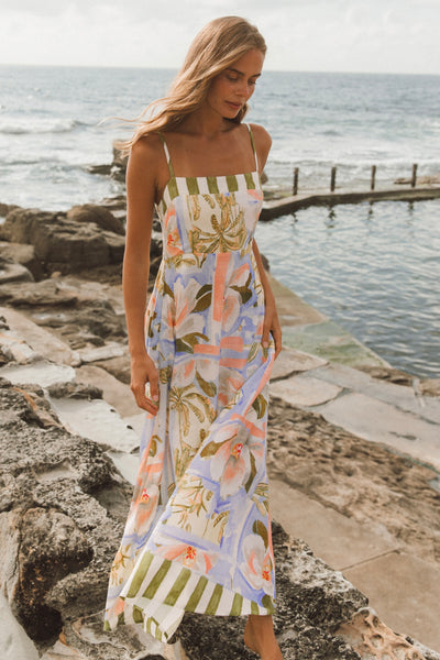 Delphine Maxi Dress - Print