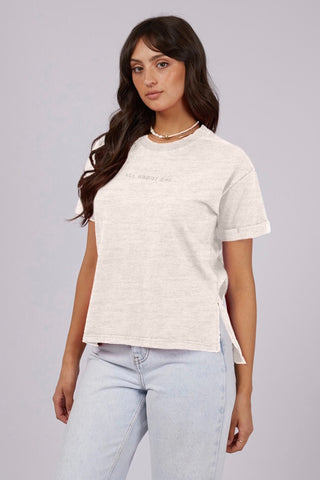 All About Eve Washed Tee - Oat