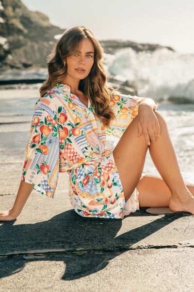 Sunburst Playsuit - Print