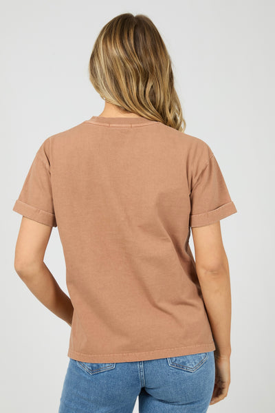 AAE Washed Tee - Cinnamon