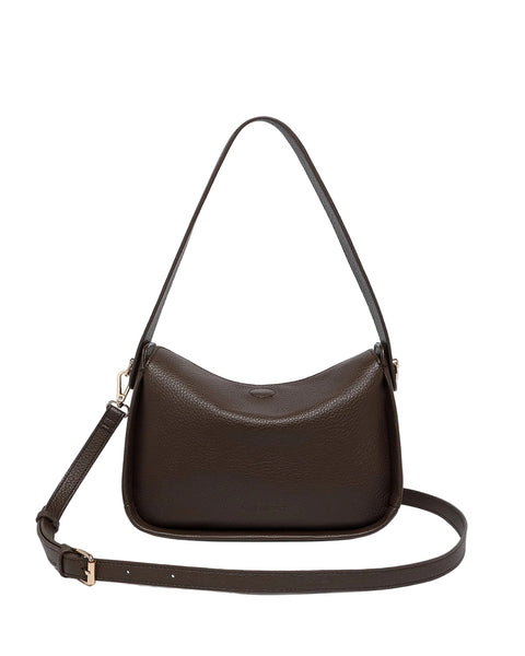 ~ LOUENHIDE Maddie Shoulder Bag - Chocolate