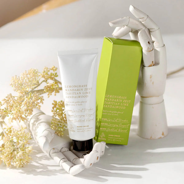 ~ Urban Rituelle Apotheca Hand Cream - Lemongrass, Mandarin Zest, Tahitian Lime & Sandalwood