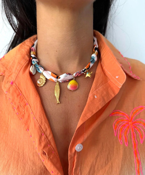 ~ Zoda Under The Sea Necklace - White