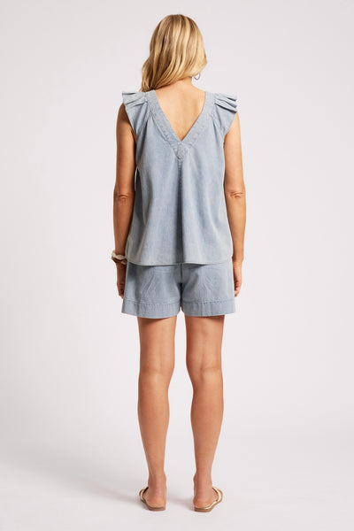 Roam Top - Denim