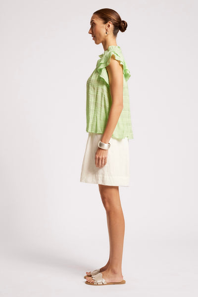 Sovana Frill Tank - Mint