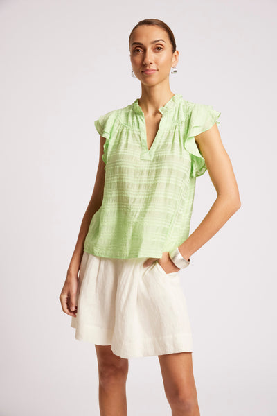 Sovana Frill Tank - Mint
