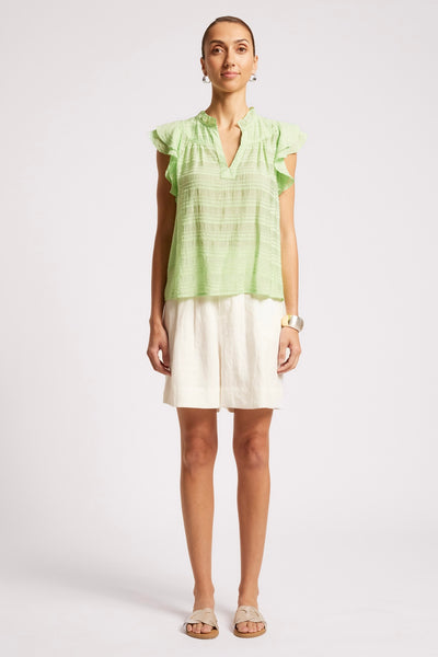 Sovana Frill Tank - Mint