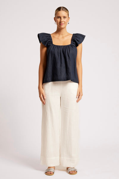 Cove Top - Indigo