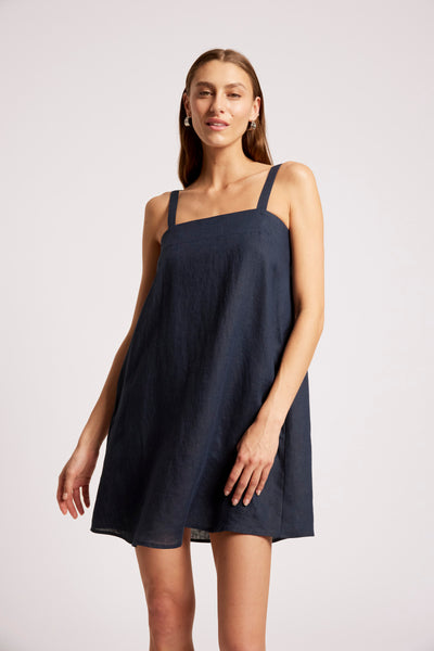 Cove Tank Dress - Indigo