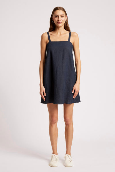 Cove Tank Dress - Indigo