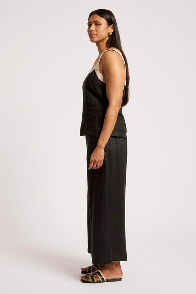 Maris Splice Tank - Black/Tusk